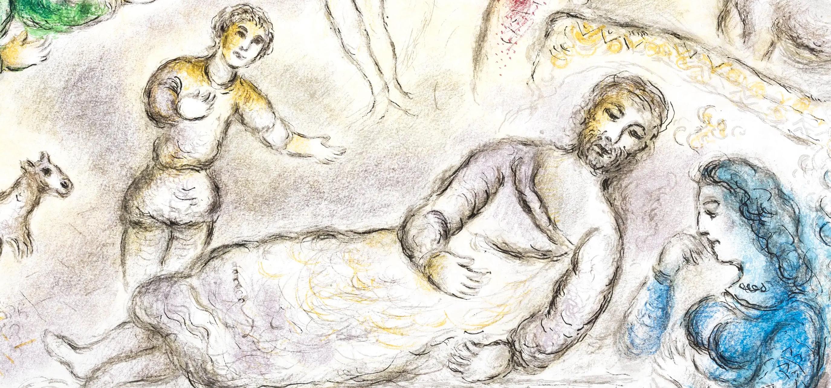 Marc Chagall, Der wiedergefundene Frieden, from Homer, Die Odyssee (after) For Sale 2