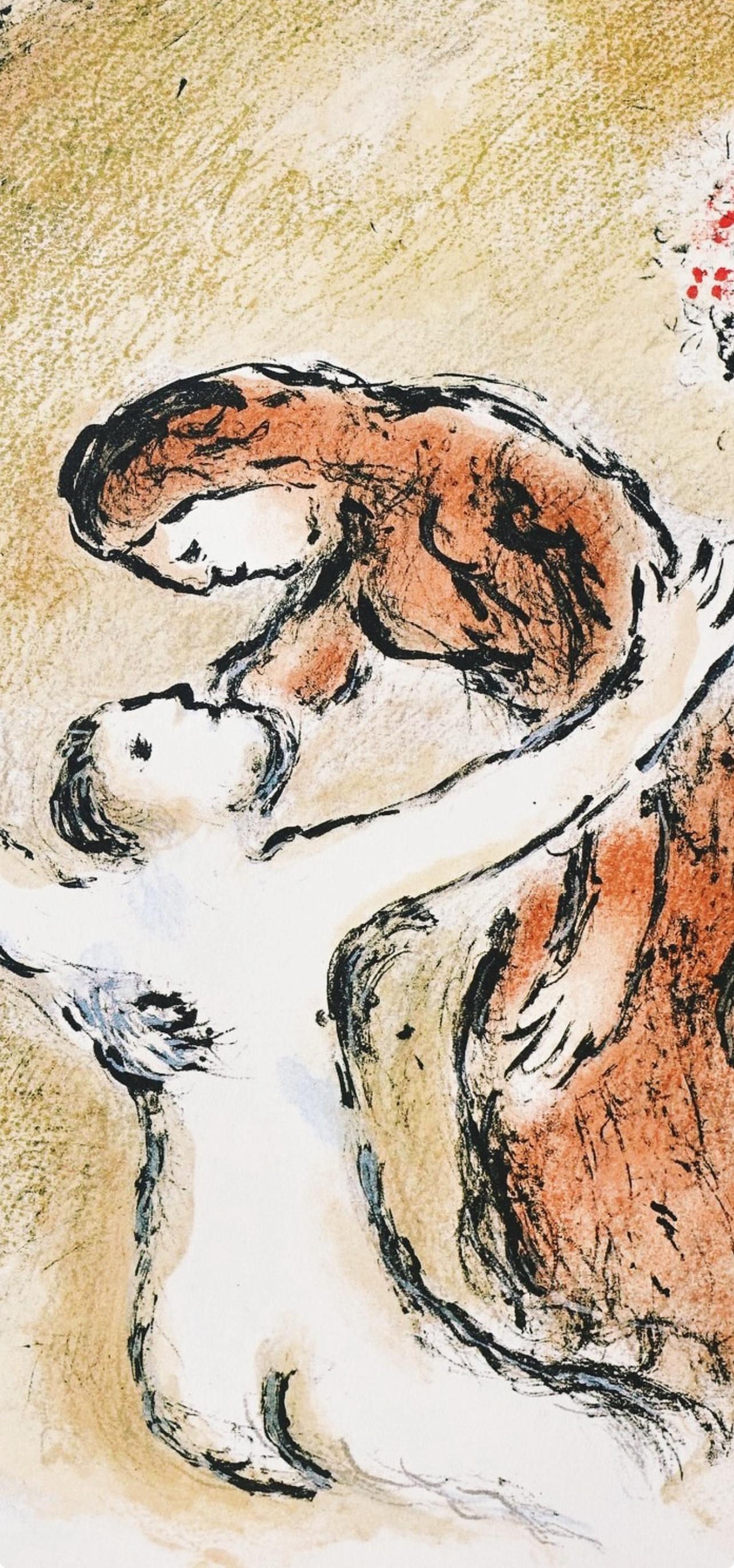 Chagall, Die Seele Elpenors, Homer, Die Odyssee (after) - Print de Marc Chagall
