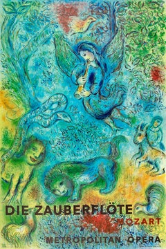 Chagall, Die Zauberflöte (Mourlot CS. 38), The Metropolitan Opera (after)