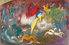Chagall, Enlèvement de Chloé, Daphnis et Chloé (after)