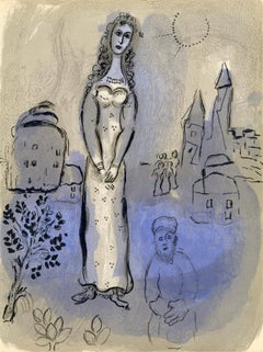 Chagall, Esther (Mourlot 117-46; Cramer 25), Drawings from the Bible (after)