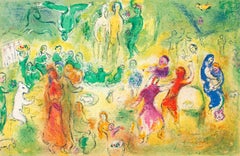 Chagall, Festin nuptial dans la grot, Daphnis et Chloé, Daphnis et Chloé (after)