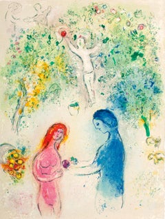 Chagall, Frontispice, Daphnis et Chloé (after)