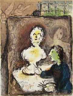 Chagall, Frontispiece, Homère: L'Odyssée (after)