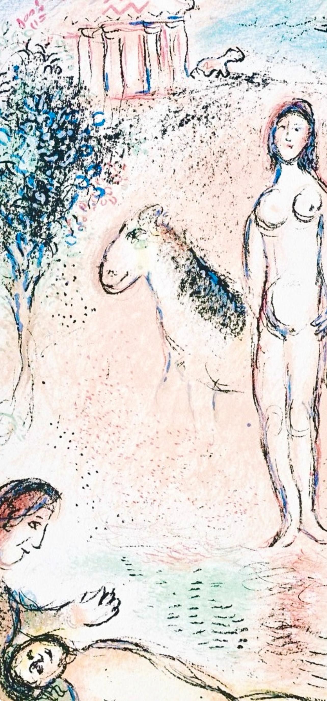 Chagall, Frontispiz, Homer, Die Odyssee (after) - Print de Marc Chagall