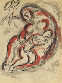Retro Chagall, Hagar in the Desert (Mourlot 117-46; Cramer 25) (after)