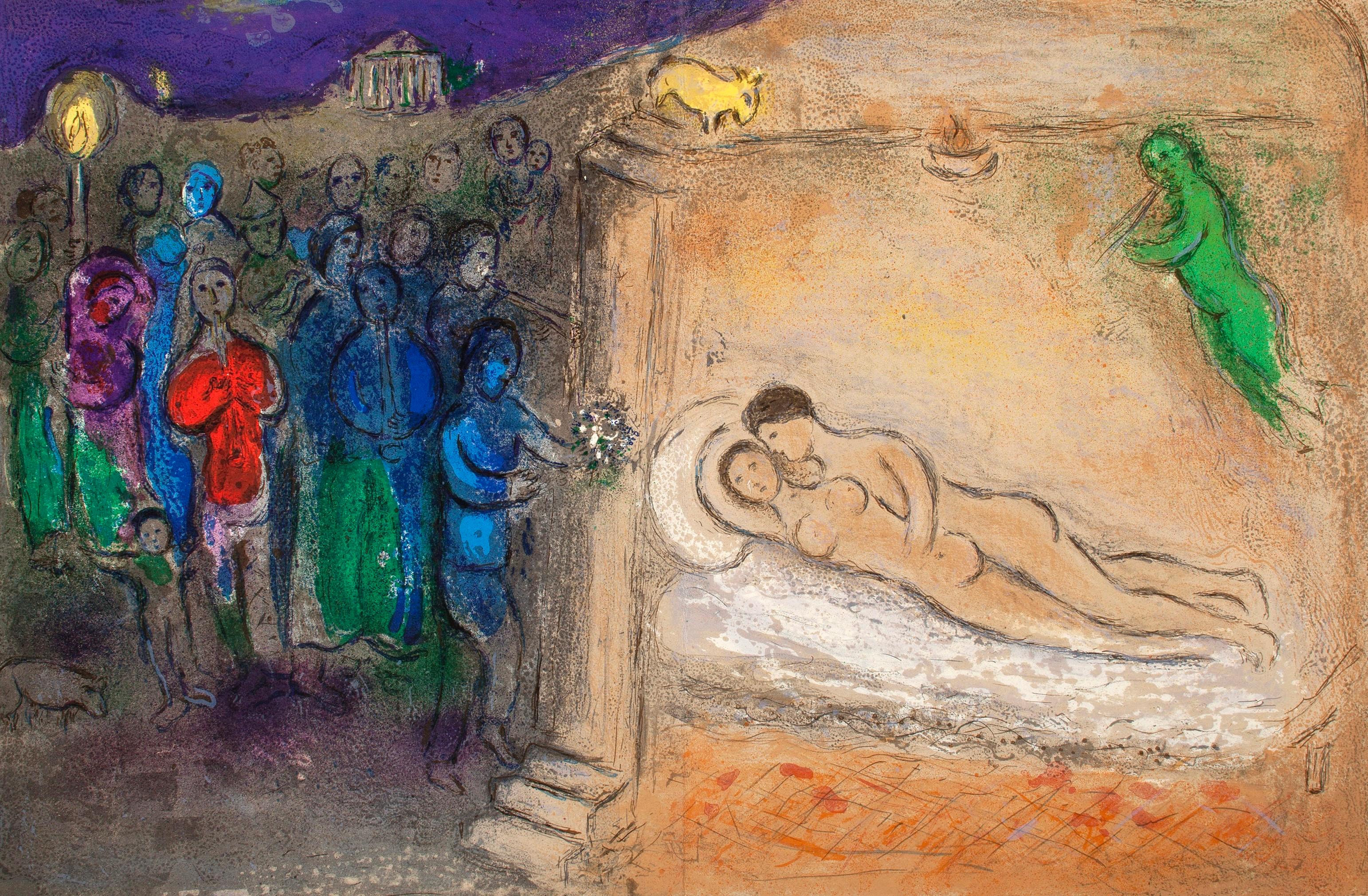 Chagall, Hyménée, Daphnis et Chloé, Daphnis et Chloé (after)