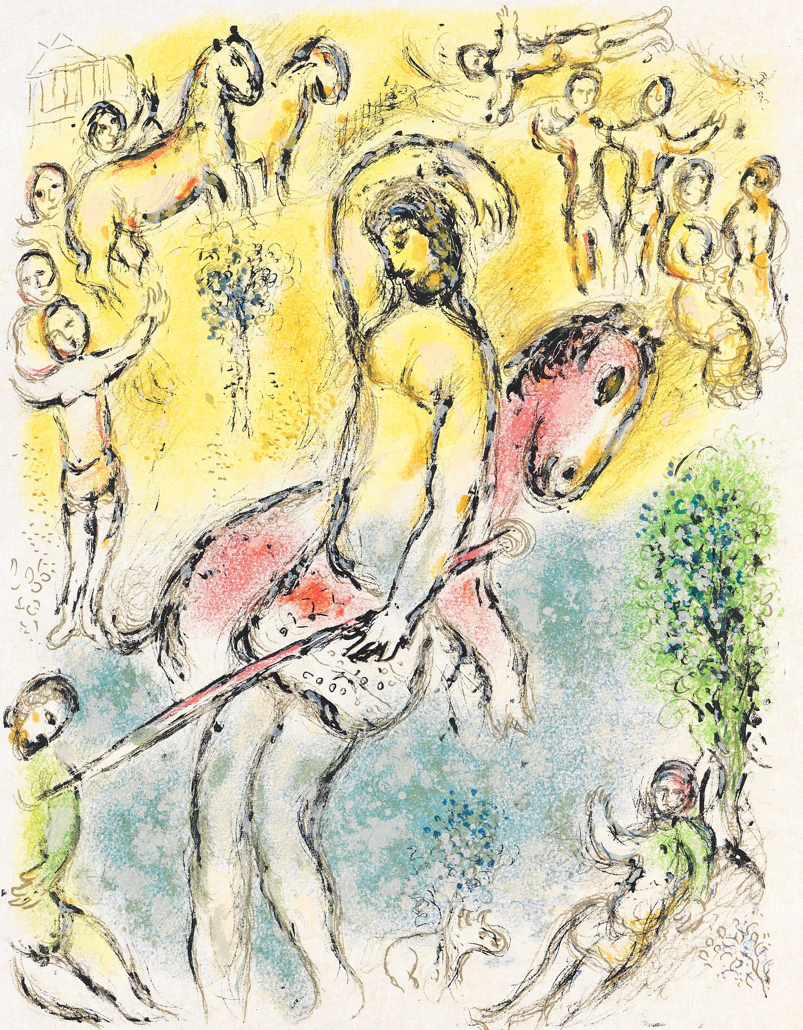 Chagall, ...Ich bin Odysseus, Homer, Die Odyssee (after)