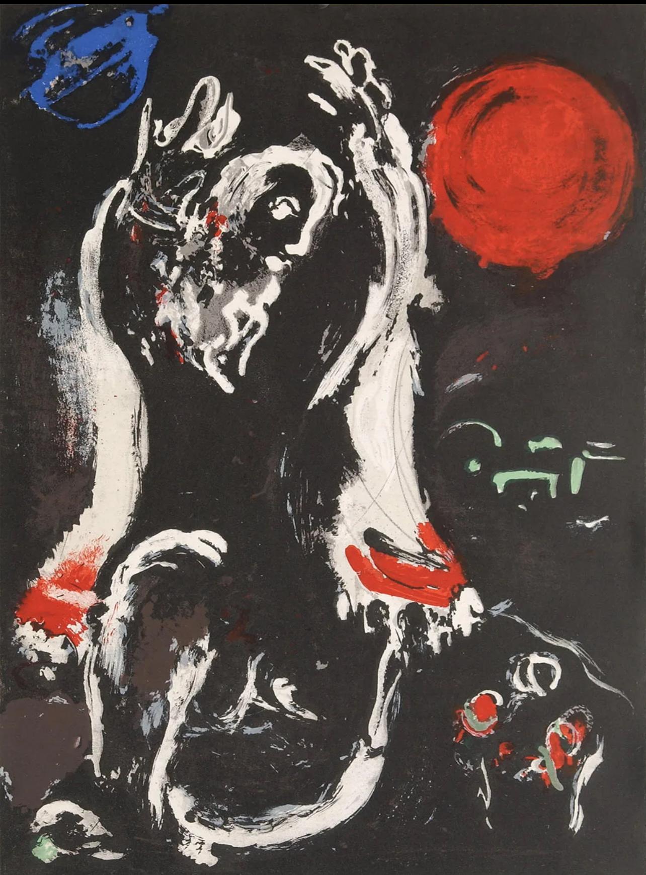 Marc Chagall Figurative Print - Chagall, Isaiah (Mourlot 117-46; Cramer 25) (after)