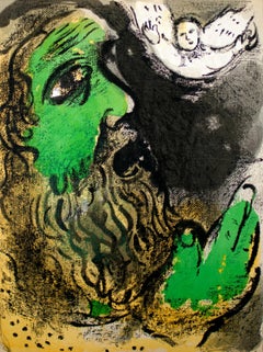 Vintage Chagall, Job praying (Mourlot 230-277; Cramer 42) (after)