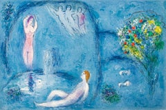 Chagall, La Caverne des Nymphes, Daphnis et Chloé (after)