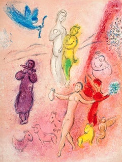 Chagall, Die Fabel der Spritze, Daphnis und Chloé (nach)