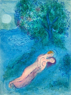 Chagall, La leçon de Philétas, Daphnis et Chloé (after)