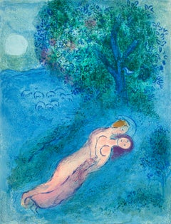 Chagall, La leçon de Philétas, Daphnis et Chloé (after)