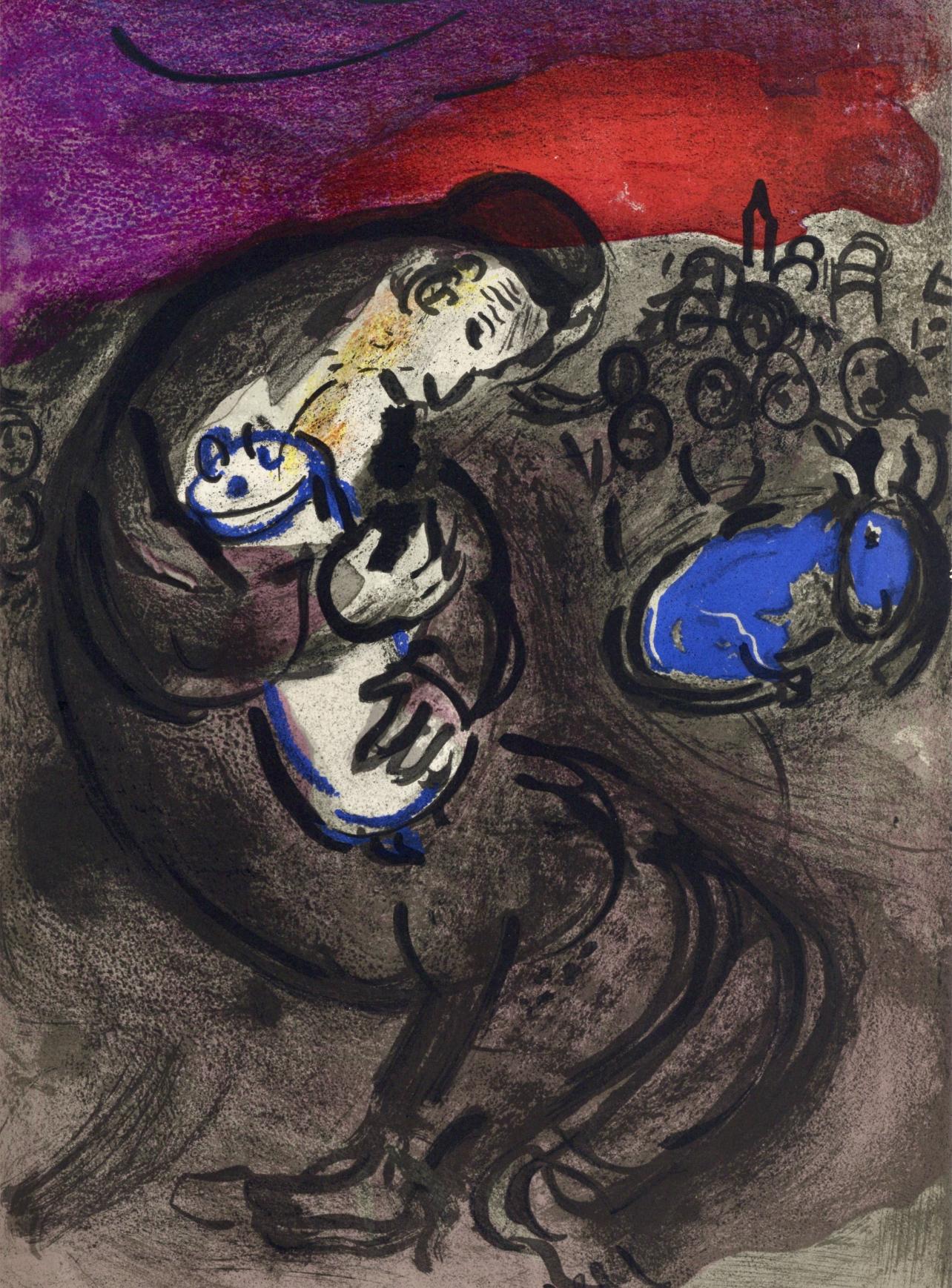 Chagall, Lamentations of Jeremiah (Mourlot 117-46; Cramer 25) (after)