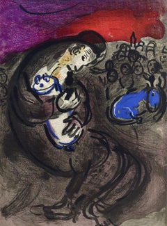 Retro Chagall, Lamentations of Jeremiah (Mourlot 117-46; Cramer 25) (after)