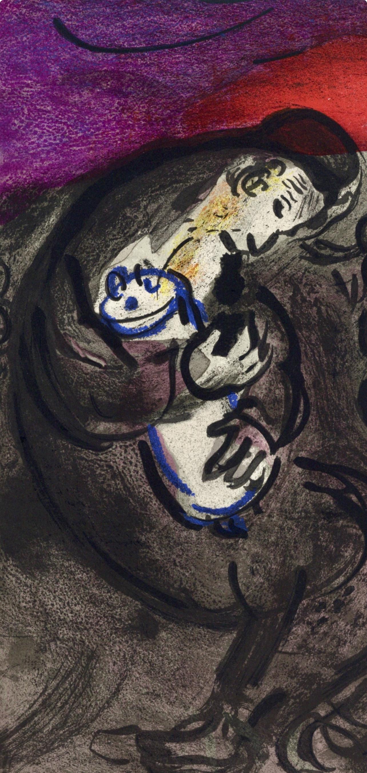 Chagall, Lamentations of Jeremiah (Mourlot 117-46; Cramer 25) (after) - Print by Marc Chagall