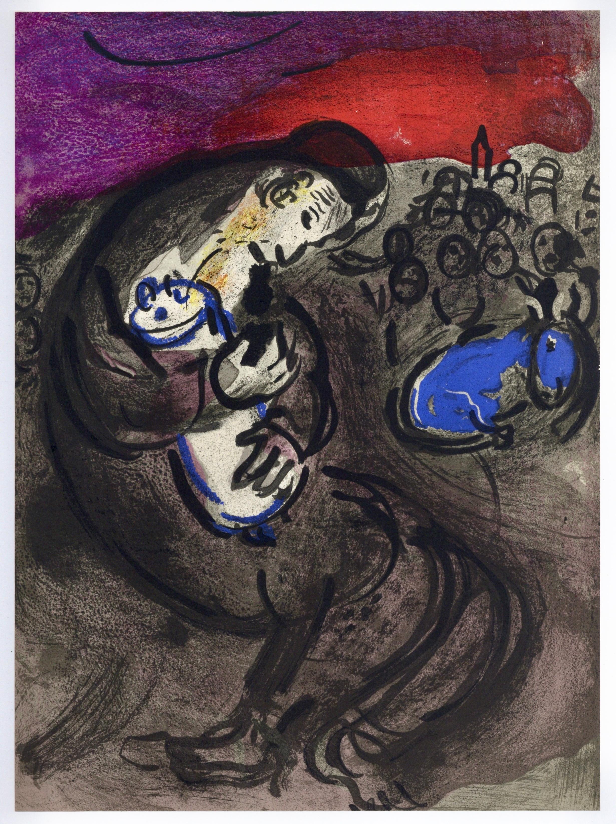 Chagall, Lamentations of Jeremiah (Mourlot 117-46; Cramer 25) (after) 2