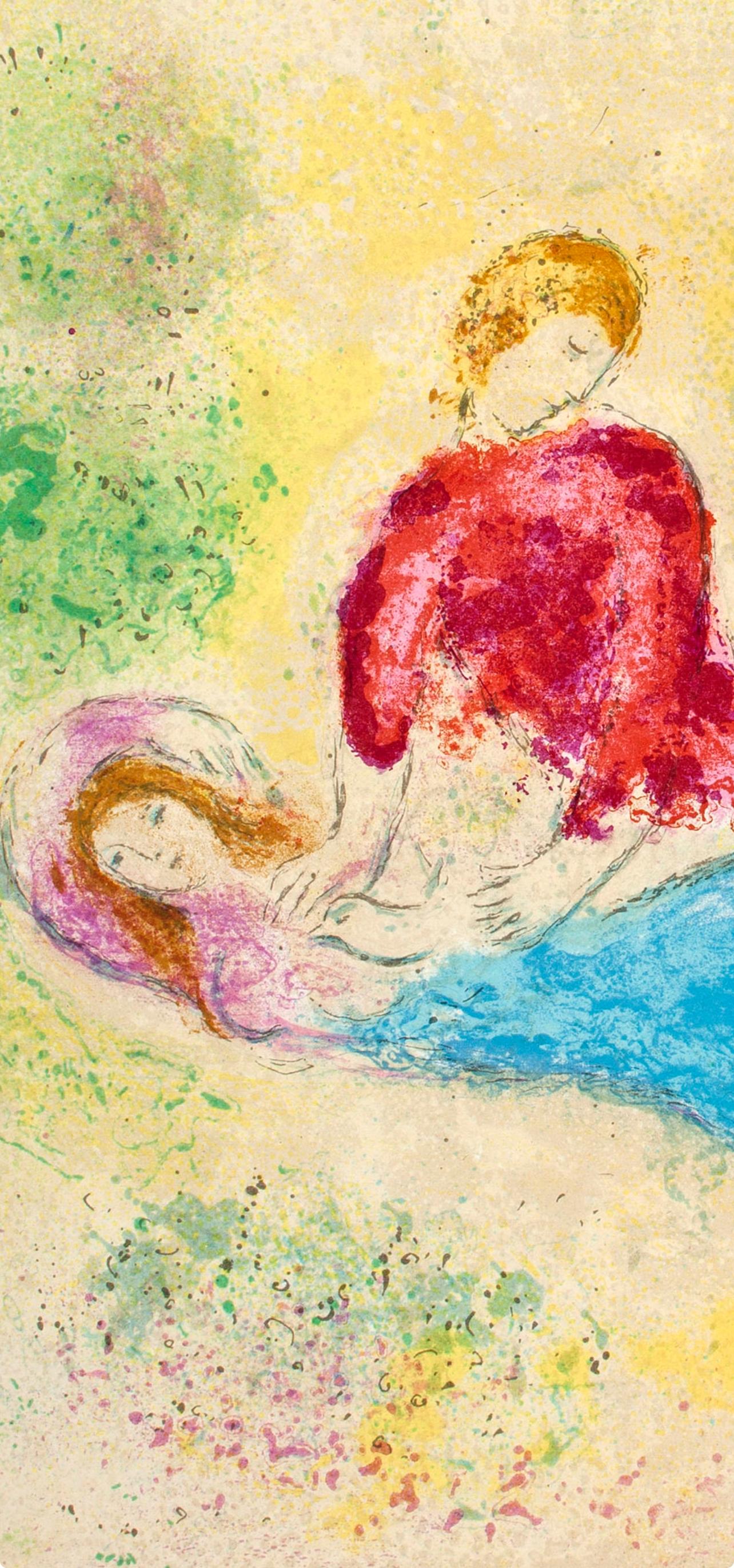 Chagall, L'arondelle, Daphnis et Chloé (after) - Print de Marc Chagall