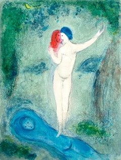 Chagall, Le Baiser de Chloé, Daphnis et Chloé (after)