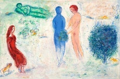Chagall, Le jugement de Chloé, Daphnis et Chloé (after)