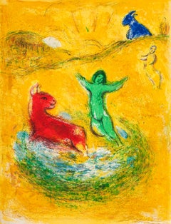 Chagall, Le piège à loups, Daphnis et Chloé (after)