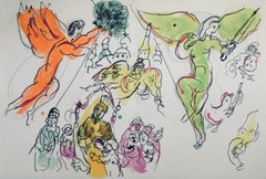 Chagall, Le plafond de l'Opéra de Paris (Mourlot 434; Cramer 61) (after)