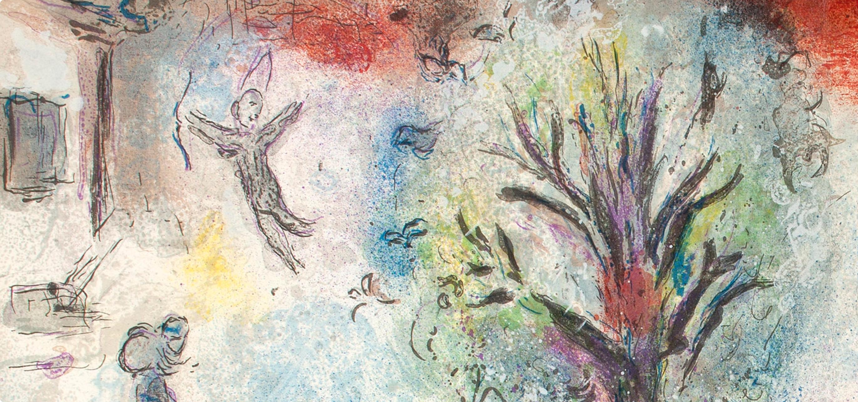 Marc Chagall, The Meal at Dryas’s Home, from Daphnis and Chloe, 1977 (after) For Sale 2