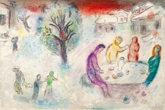 Chagall, Le Repas chez Dryas, Daphnis et Chloé (after)