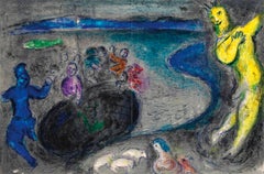 Chagall, Le Songe du Capitaine Bryaxis, Daphnis et Chloé (after)