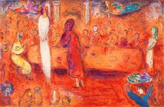 Chagall, Mégaclès reconnait sa Fille, Daphnis et Chloé (after)