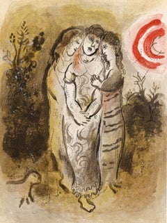 Chagall, Naomi and her daughters-in-law (Mourlot 230-277; Cramer 42) (after)