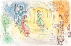 Chagall, Odysseus bei Alkinoos, Homer, Die Odyssee (after)