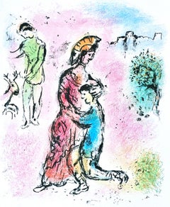 Chagall, Odysseus macht sich bekannt, Homer, Die Odyssee (after)