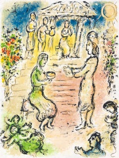 Chagall, Palast von Alkinoos, Homer, Die Odyssee (after)