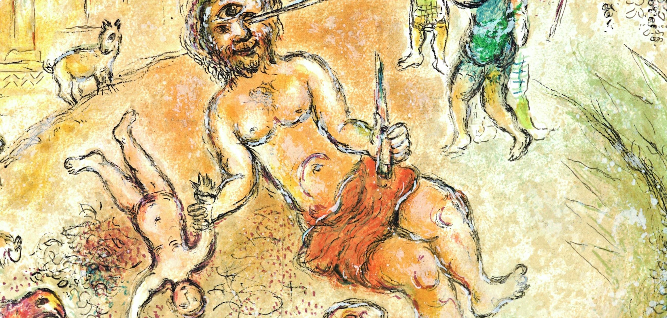 Marc Chagall, Polyphemos, from Homer, Die Odyssee (after) For Sale 2