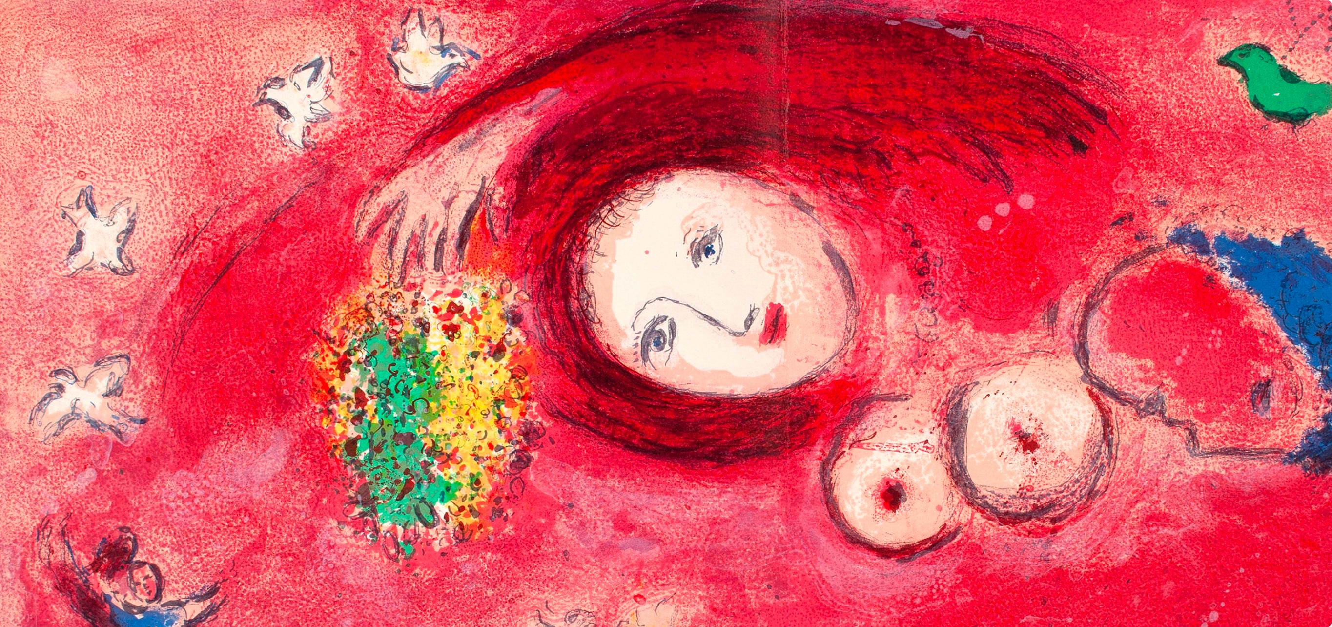 Chagall, Printemps au Pré, Daphnis et Chloé (after) en venta 1