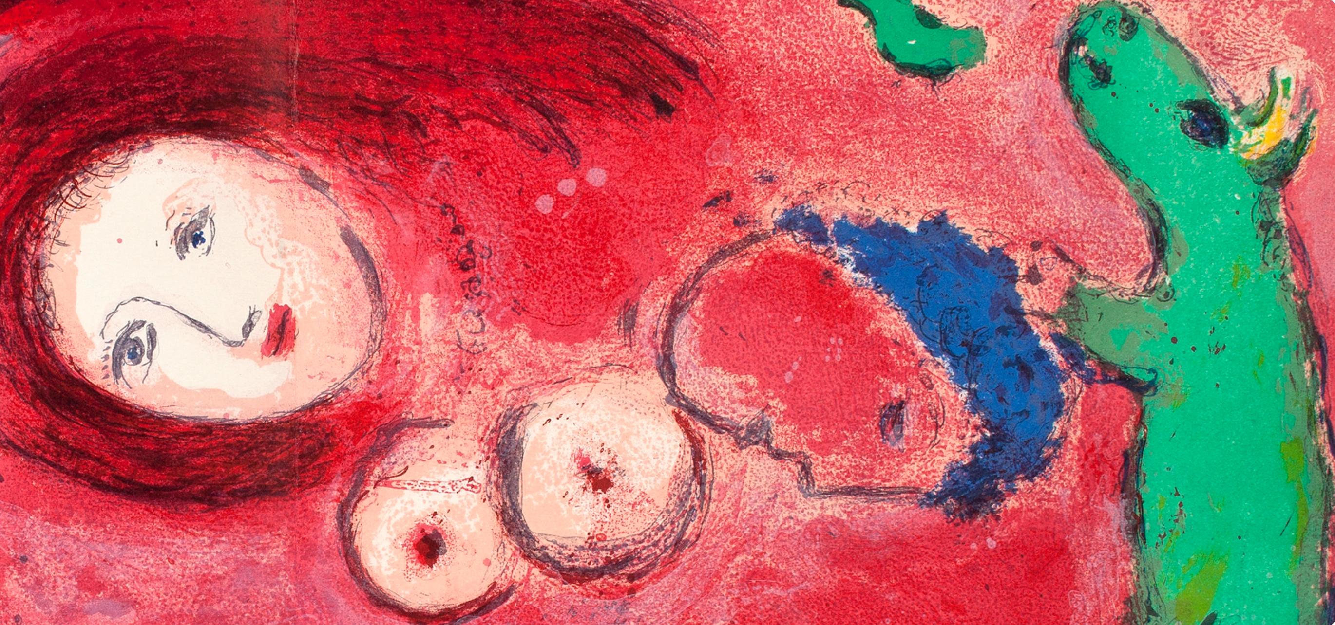 Chagall, Printemps au Pré, Daphnis et Chloé (after) en vente 1