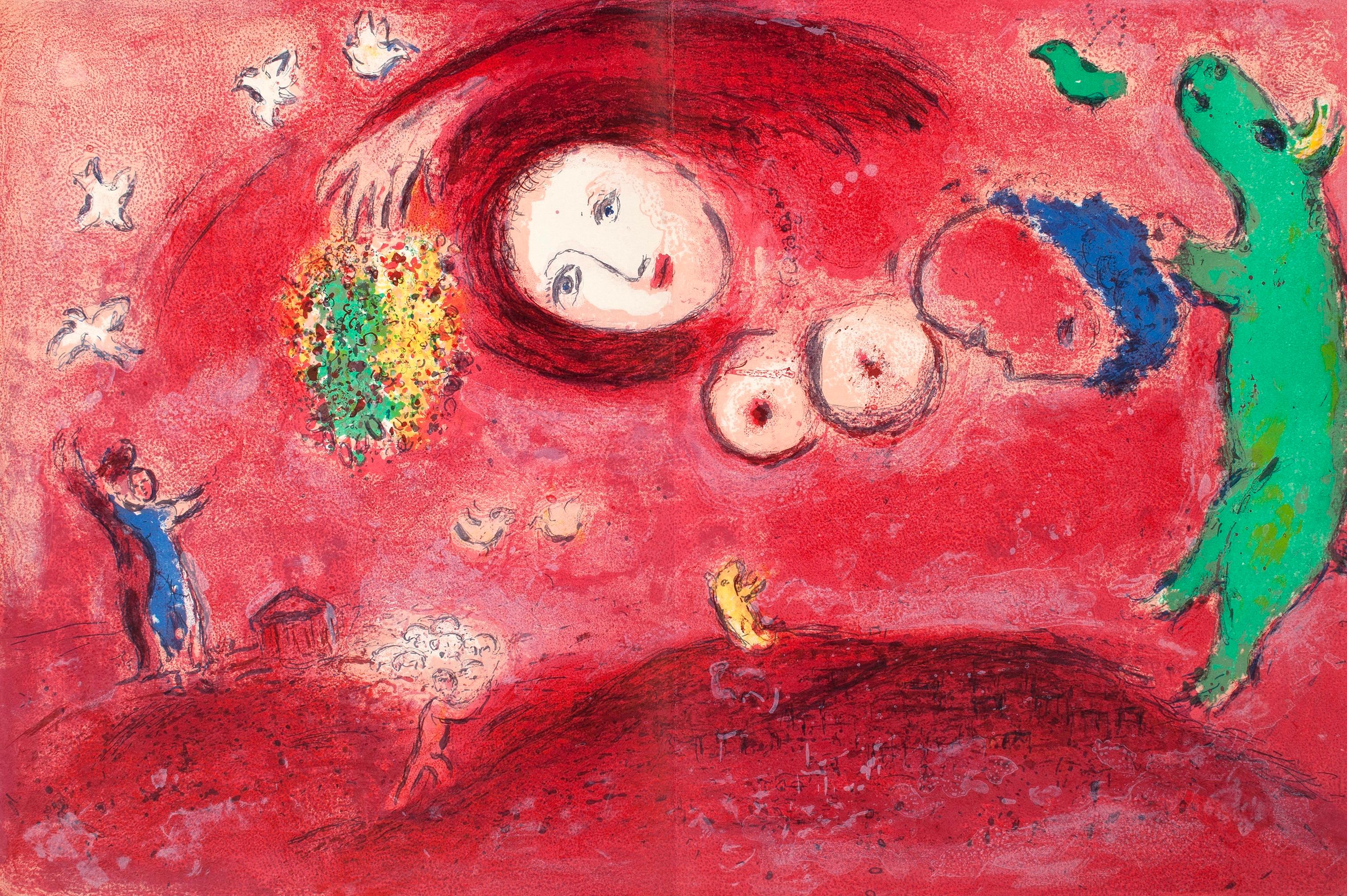 Chagall, Printemps au Pré, Daphnis et Chloé (after)