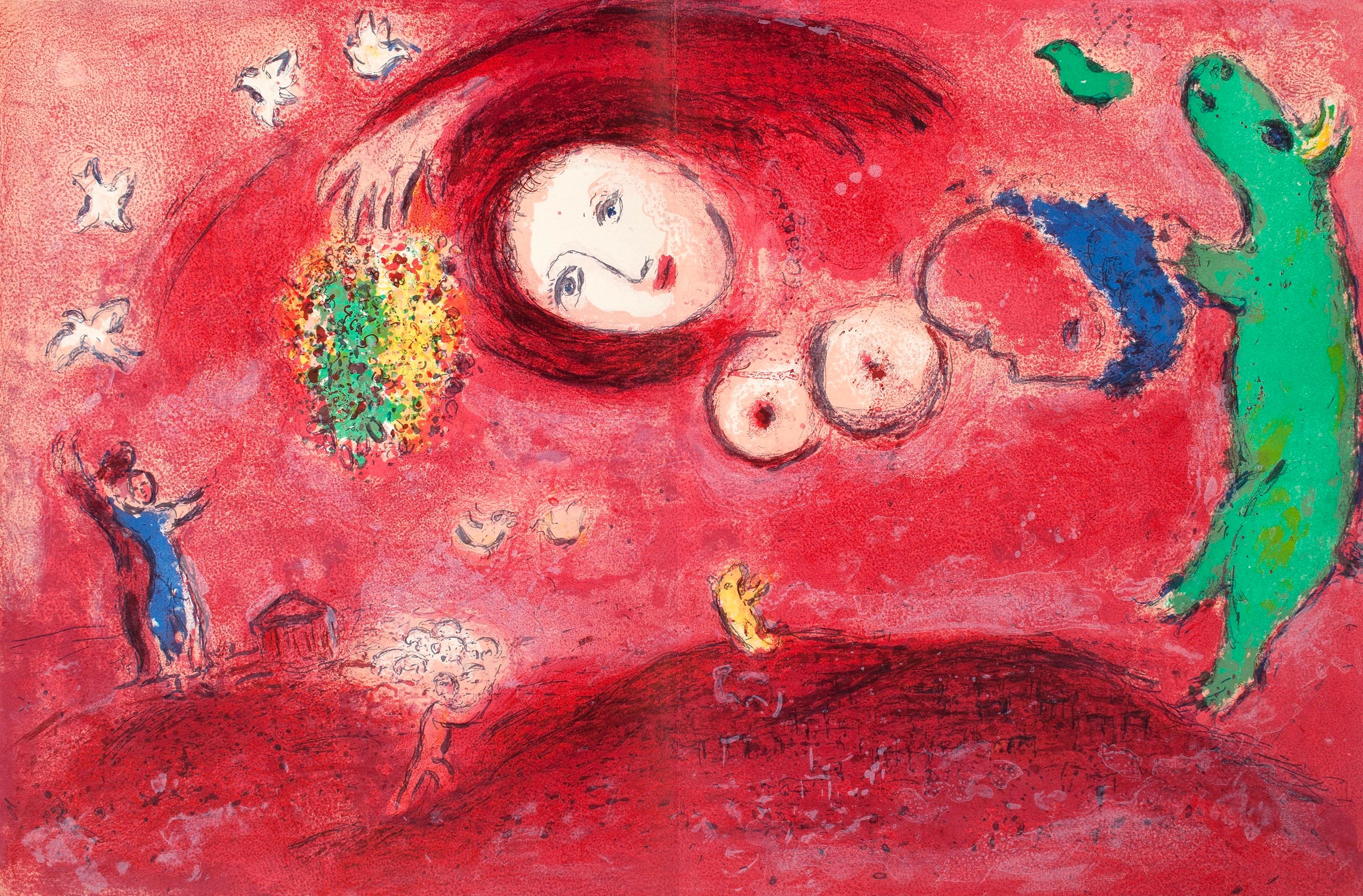 Chagall, Printemps au Pré, Daphnis et Chloé (after)