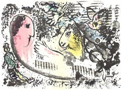 Vintage Chagall, Reverie (Mourlot 605) (after)