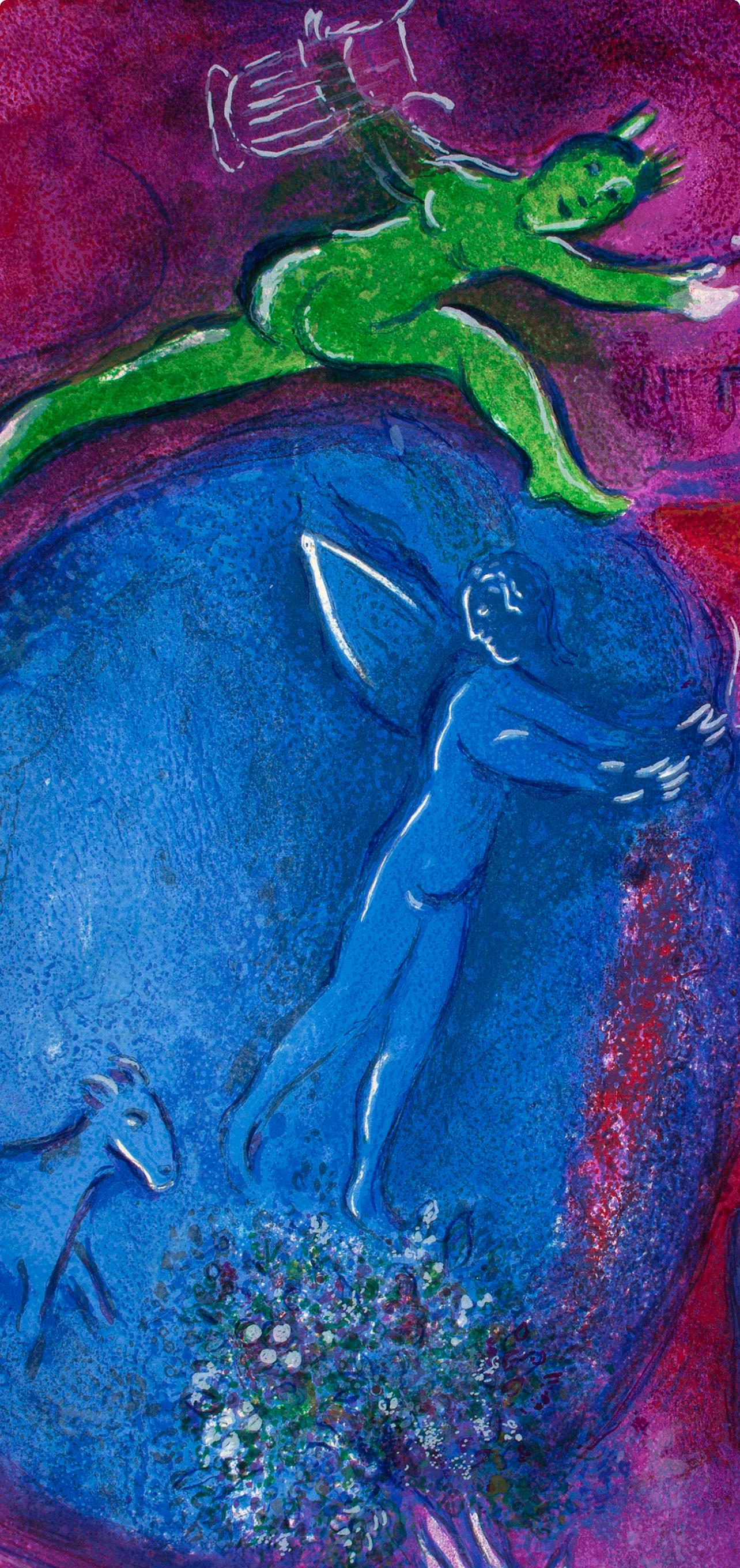 Chagall, Songe de Lamon et de Dryas, Daphnis et Chloé (after) - Print by Marc Chagall