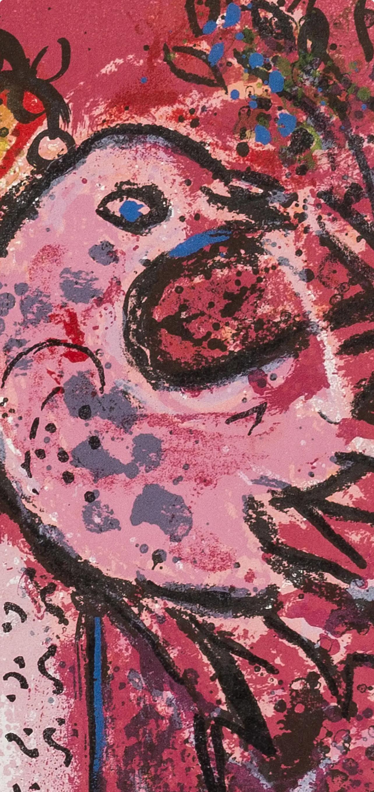 Chagall, Tablets of Law (Mourlot 365; Cramer 49) (after) For Sale 1