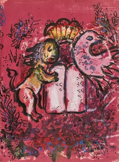 Chagall, Tablets of Law (Mourlot 365; Cramer 49) (after)