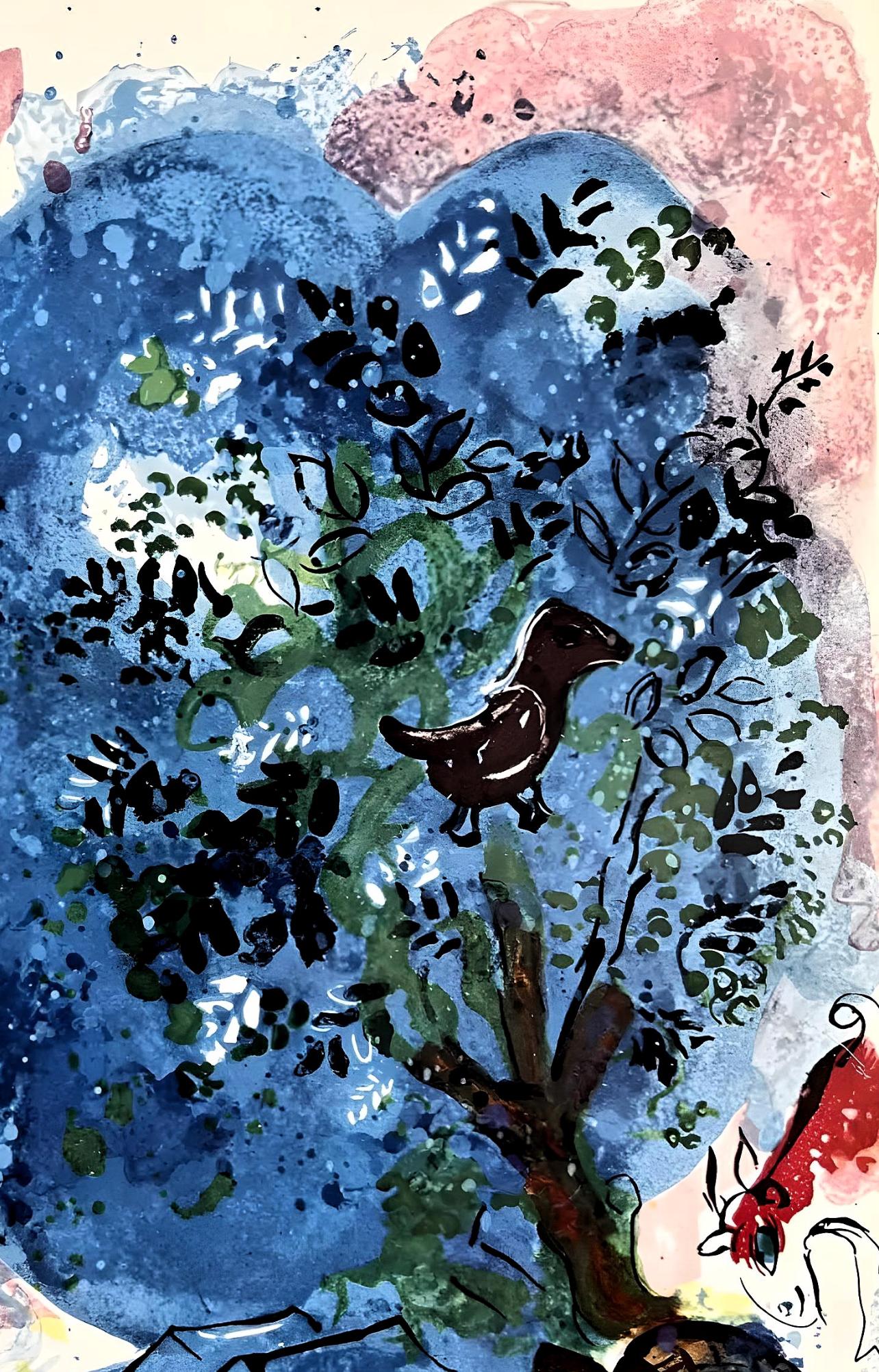 Chagall, Der Erbe (Mourlot 302) (nach) – Print von Marc Chagall