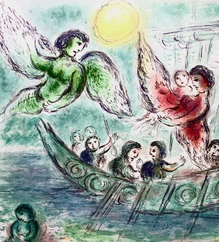Chagall, The Sirens, Homère: L'Odyssée (after) - Print by Marc Chagall