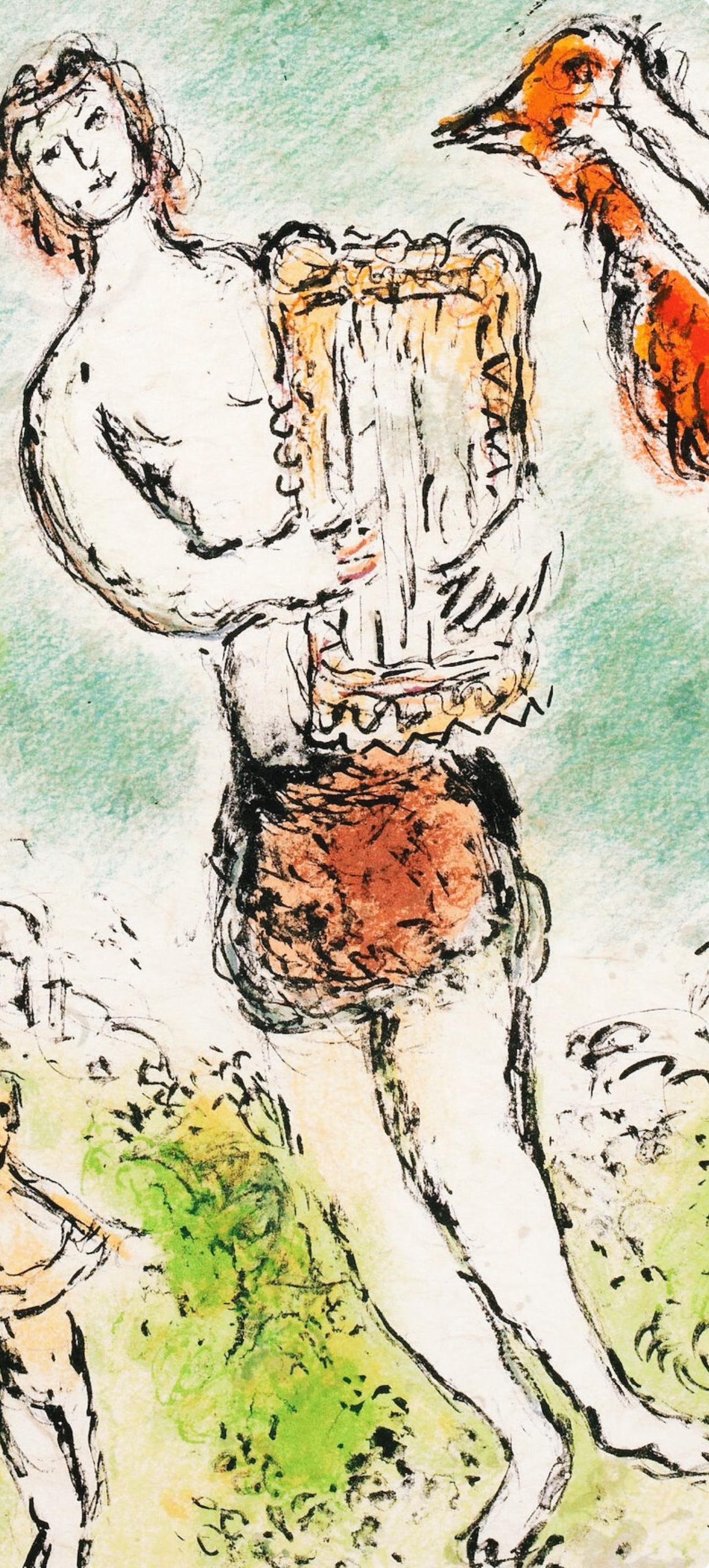 Chagall, Theoclymenus, Homer, Die Odyssee (after) - Print de Marc Chagall