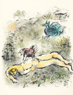 Marc Chagall, Tityos, from Homer, Die Odyssee (after)