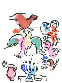 Chagall, Tribu d'Asher, Marc Chagall, Les fenêtres de Jérusalem (after)