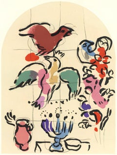 Chagall, Tribe of Asher, Vitraux pour Jérusalem (after)